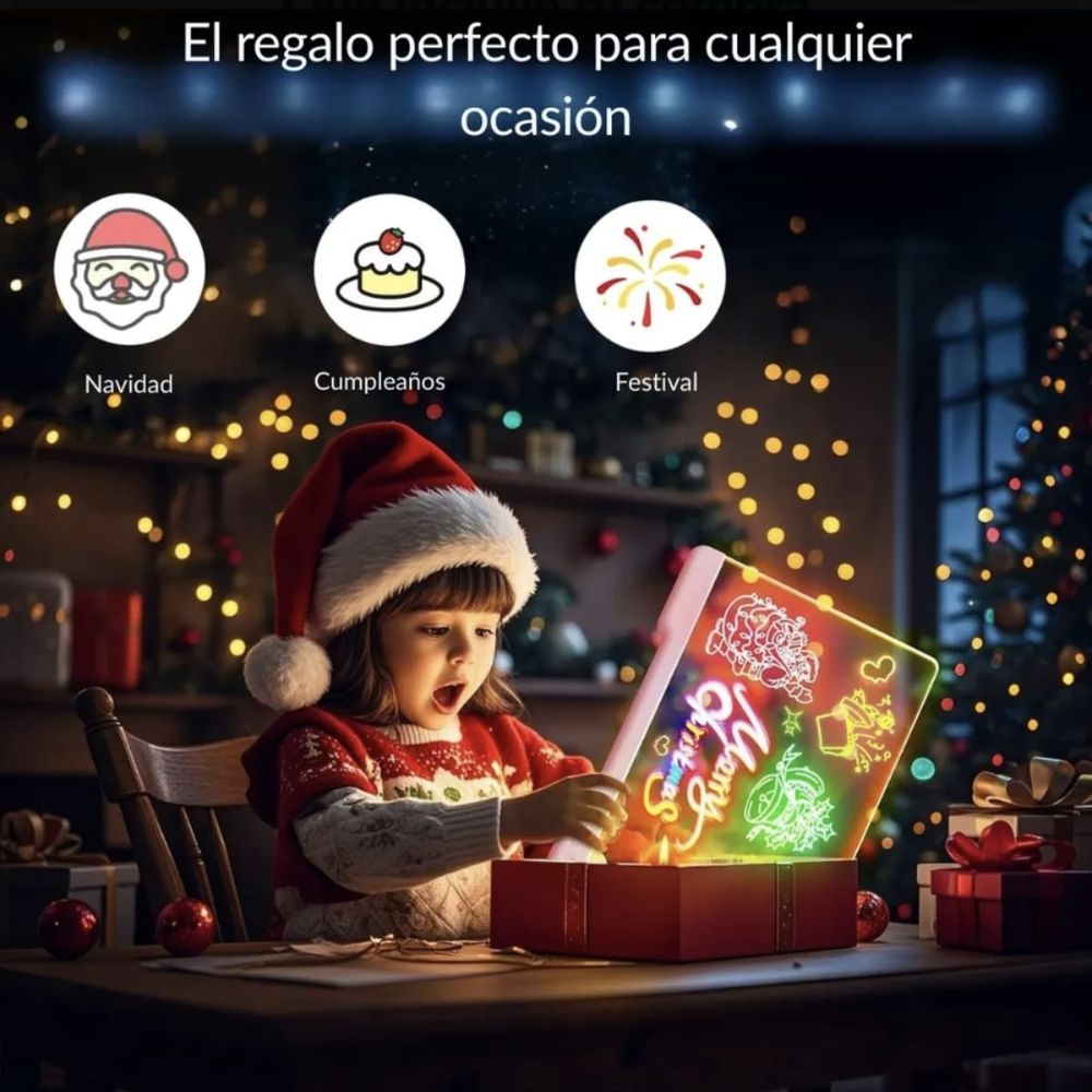 ¡Aprender Nunca Fue Tan Divertido! Tablero Led Luminoso
