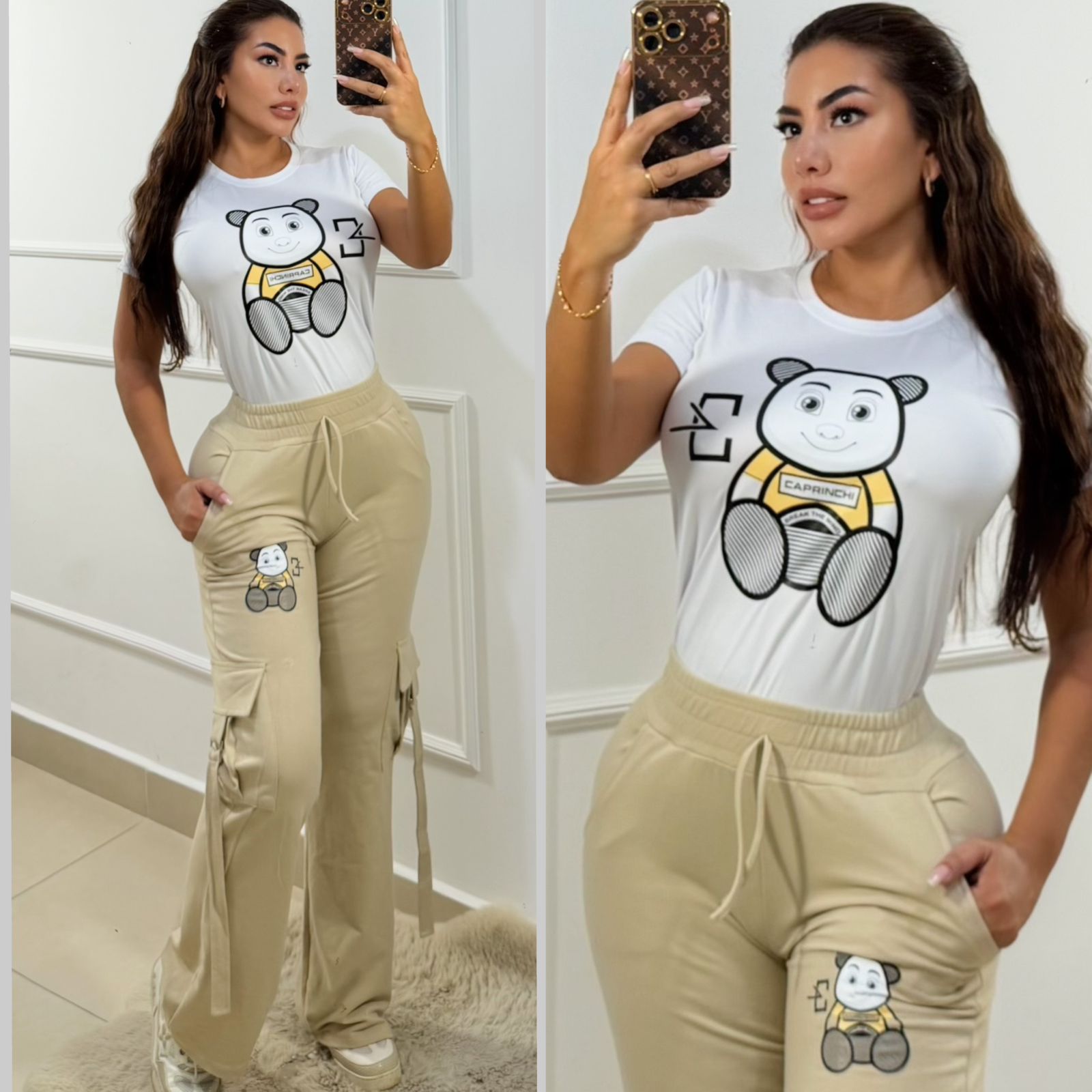 😍 Conjunto Deportivo Diseño de Oso Premium 🐻