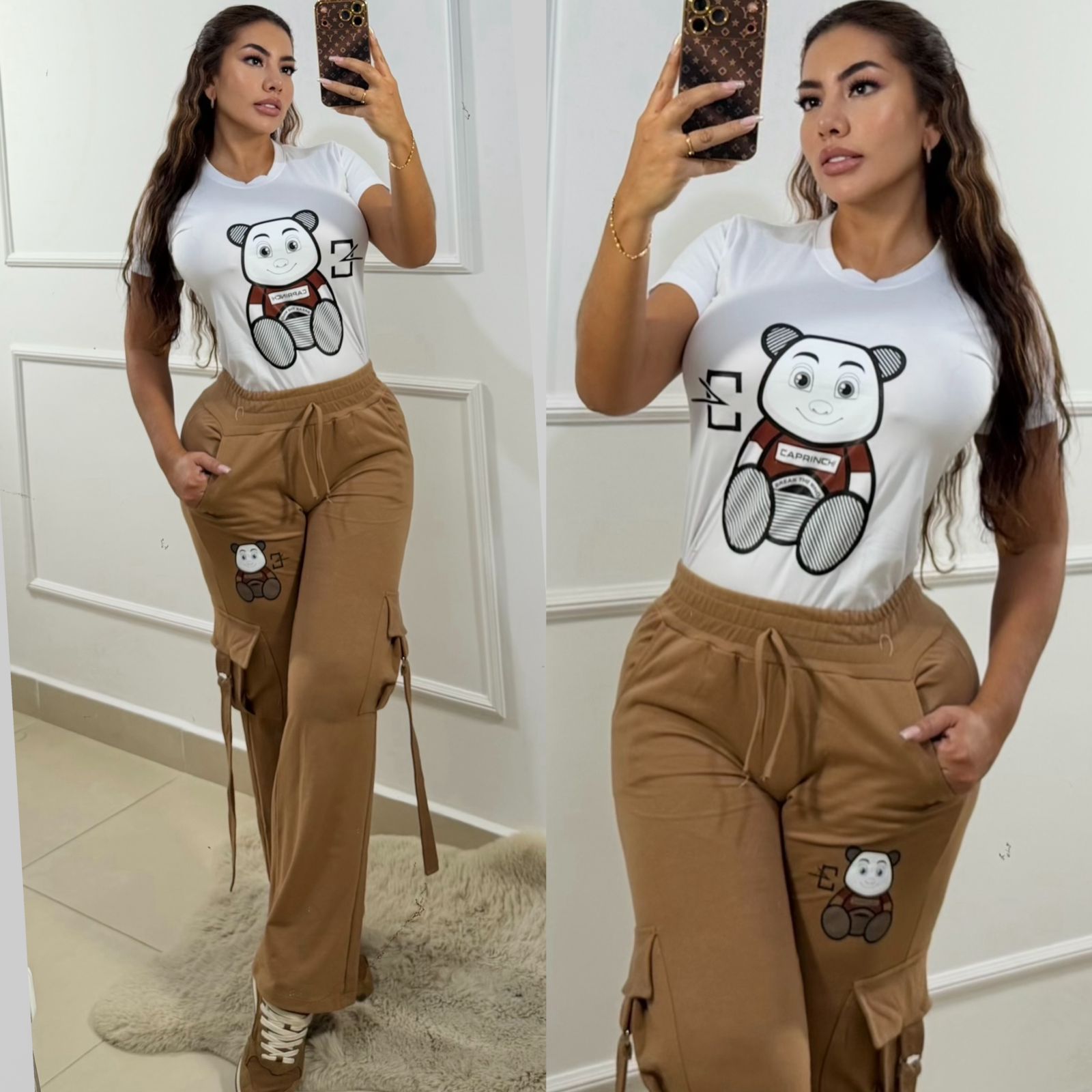 😍 Conjunto Deportivo Diseño de Oso Premium 🐻
