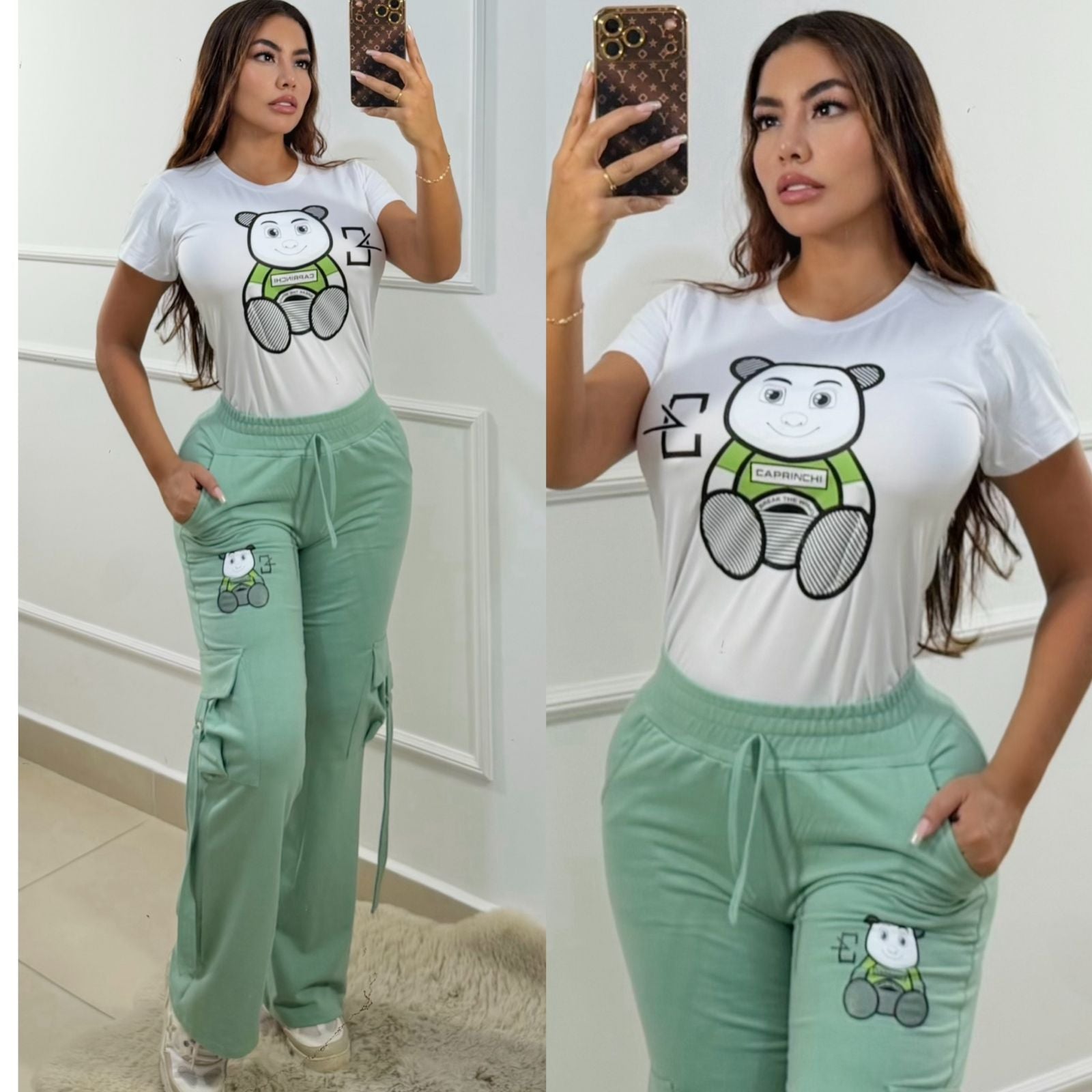 😍 Conjunto Deportivo Diseño de Oso Premium 🐻