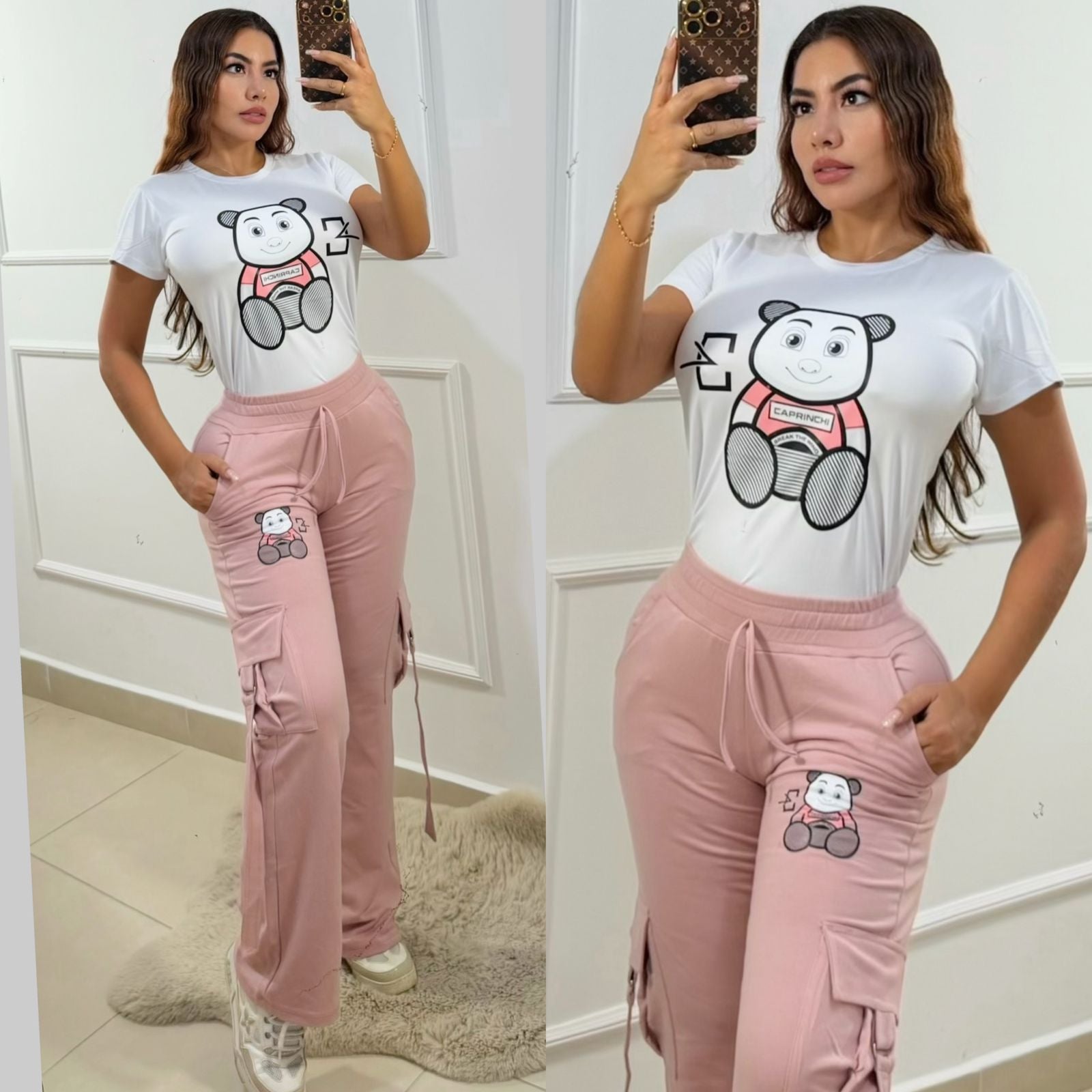 😍 Conjunto Deportivo Diseño de Oso Premium 🐻