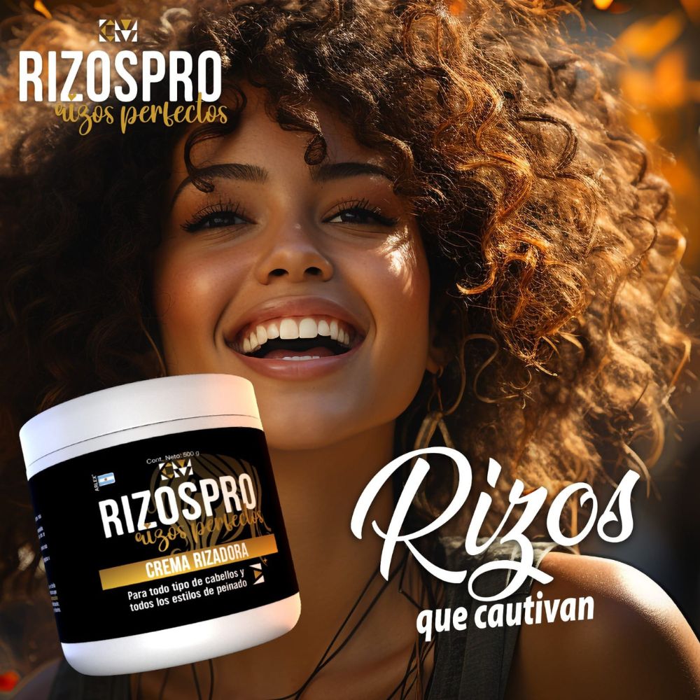 🌿 ¡Rizos Pro! Crema Definidora de Rizos