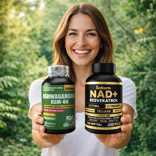 El Dúo Inteligente Combo NAD+ + Ashwagandha Ksm 66