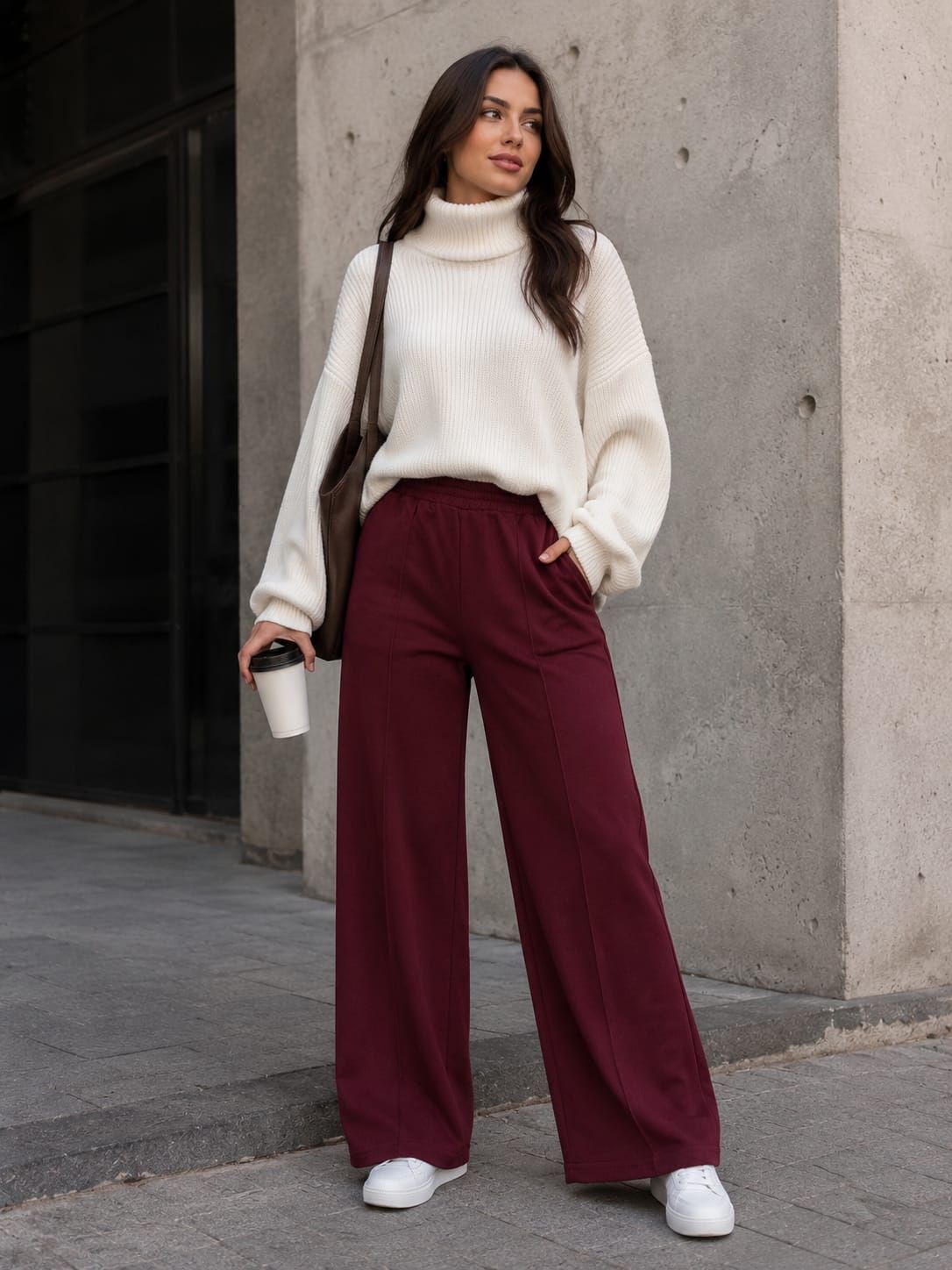 ✨ Pantalón Palazzo Dama Premium