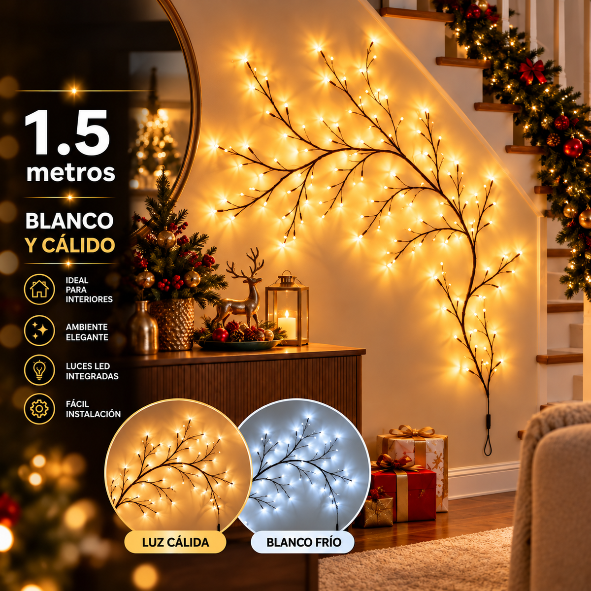 Rama De Luces Decorativas