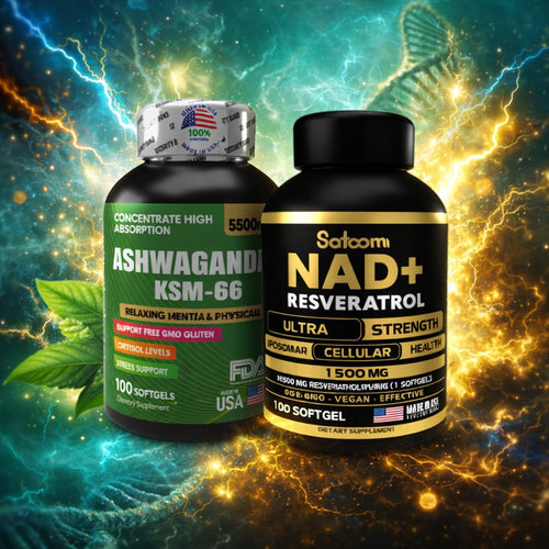 El Dúo Inteligente Combo NAD+ + Ashwagandha Ksm 66